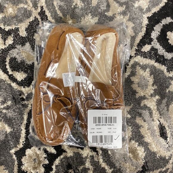 J. Crew Classic suede moccasin slippers* - Picture 3 of 3